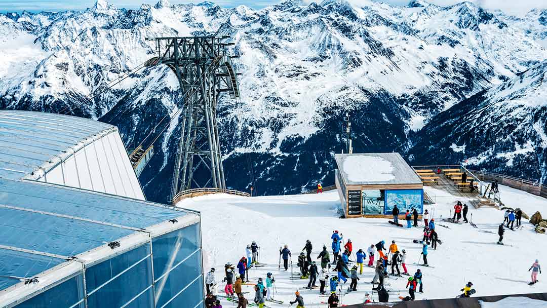Lugares para esquiar en Europa
